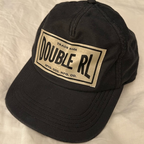 Ralph Lauren Other - Double RL Cotton Logo Trucker Cap in Dark Navy